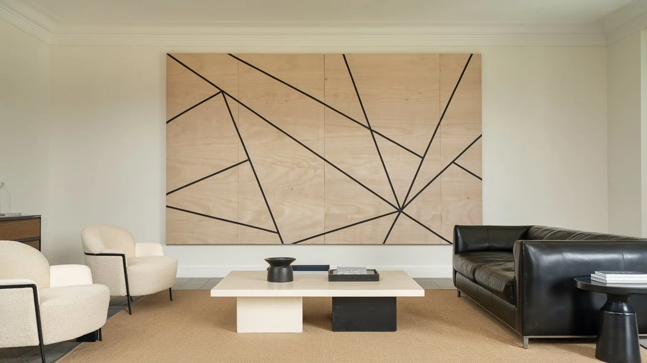 Neutral Geometric Wall Art