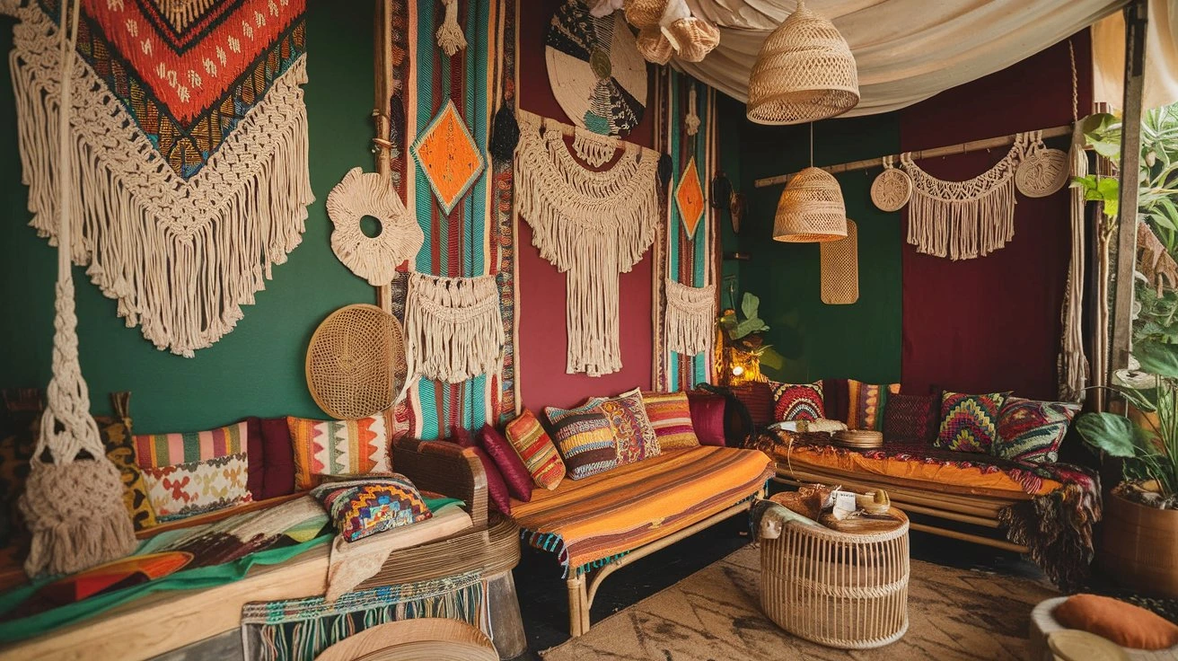 bohemian wall decor