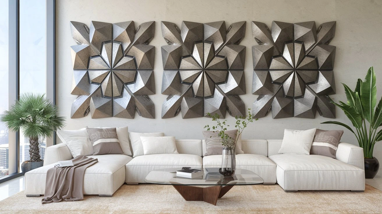 Metal wall art decor