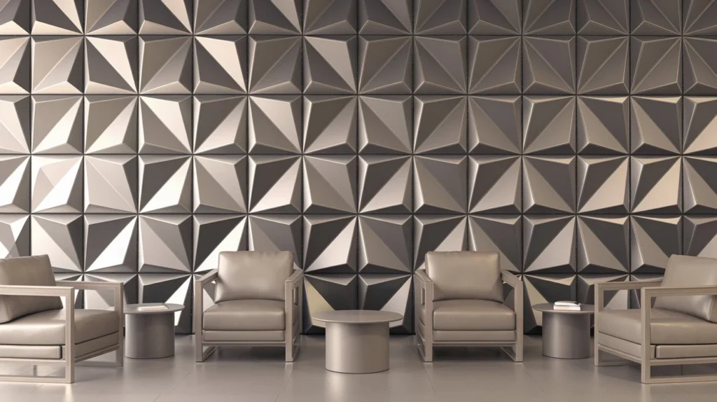 3D wall panels