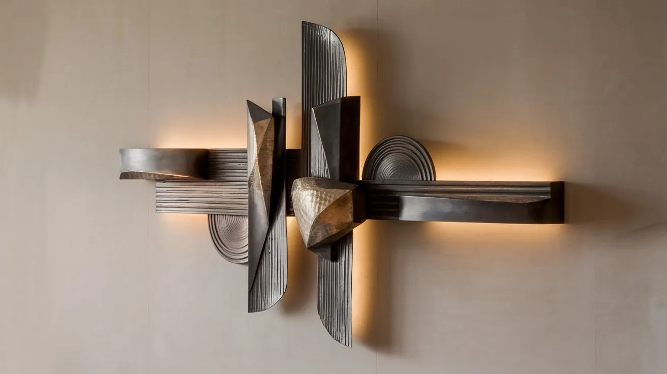 Metal wall art for living room