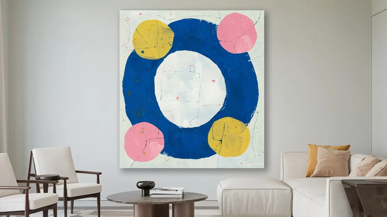 Oversized Abstract Art: Bold and Eye-Catching Abstract Art Trends for 2025